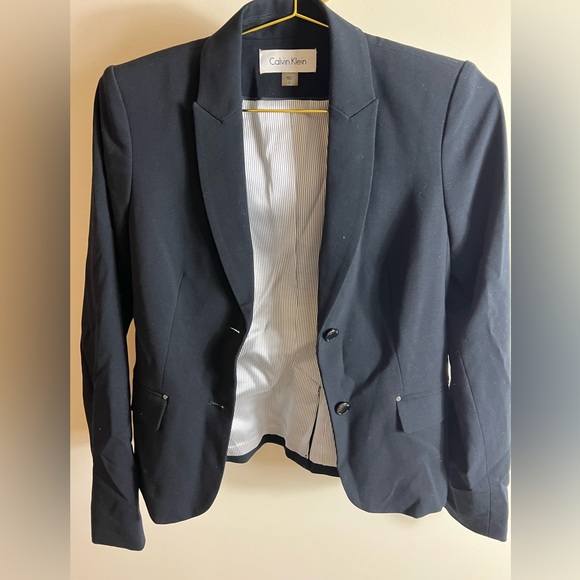 Blue Calvin Klein Blazer - Picture 3 of 5